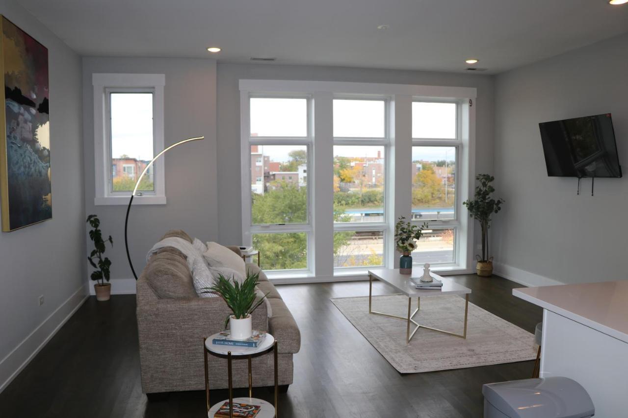 Апартаменти Chicago Exquisite Haven 2Bed 2Bath Near Downtown And United Center Екстер'єр фото